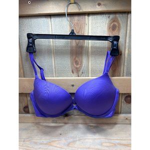 34D Victorias Secret Very Sexy Push Up Bra Indigo Purple